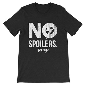Short-Sleeve Unisex T-Shirt---No Spoilers---Click for more shirt colors