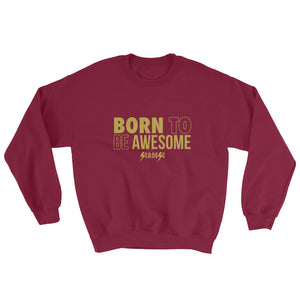 Sweatshirt---Born to Be Awesome---Click for more shirt colors