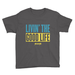 Youth Short Sleeve T-Shirt--Livin' The Good Life---Click to see more shirt colors