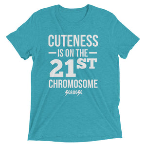 Upgraded Soft Short sleeve t-shirt---Cuteness White Design---Click for more shirt colors