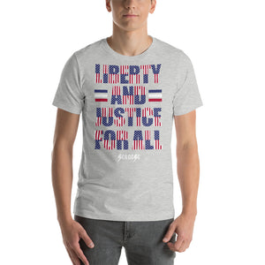 Short-Sleeve Unisex T-Shirt---Justice for All---Click for more shirt colors