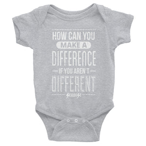 Infant Bodysuit---How Can You Make a Difference---Click for more shirt colors