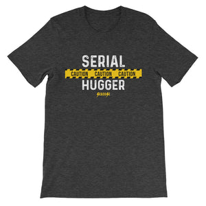 Unisex short sleeve t-shirt---Serial Hugger---Click for more shirt colors