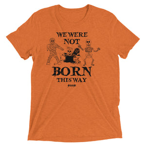 Upgraded Soft Short sleeve t-shirt---Halloween---Orange Shirt