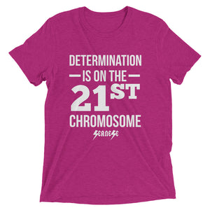 Upgraded Soft Short sleeve t-shirt---Determination White Design---Click for more shirt colors