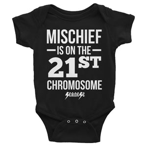 Infant Bodysuit---Mischief---Click for more shirt colors