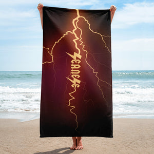Towel---Seanese lightening Logo
