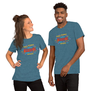 Short-Sleeve Unisex T-Shirt---Seanese Languages---Click for more shirt colors