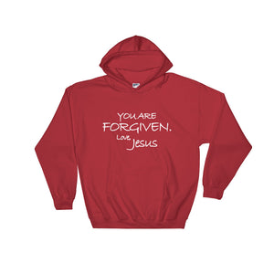 Hooded Sweatshirt---You Are Forgiven. Love, Jesus---Click for more shirt colors