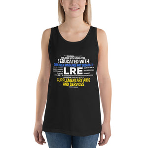 Unisex  Tank Top---LRE Word Art---Click for more shirt colors