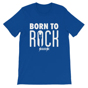 Short-Sleeve Unisex T-Shirt---Born To Rock---Click for more shirt colors