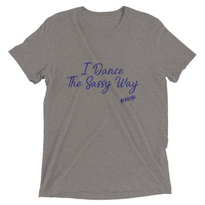 Upgraded Soft Short sleeve t-shirt---Simple Dance Sassy Purple Design---Click for more shirt colors