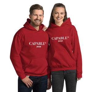 Unisex Hoodie---21Capable---Click for more shirt colors