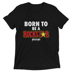 Upgraded Soft Short sleeve t-shirt---Born to Be A Rockstar---Click to see more shirt colors