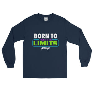 Long Sleeve T-Shirt---Born to Push the Limits---Click for more shirt colors