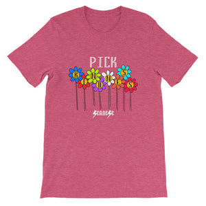 Short-Sleeve Unisex T-Shirt---Pick Kindness---Click to see more shirt colors