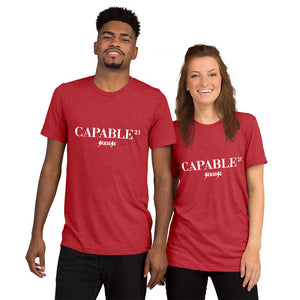 Upgraded Soft Short sleeve t-shirt---21Capable---Click for more shirt colors