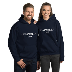 Unisex Hoodie---21Capable---Click for more shirt colors