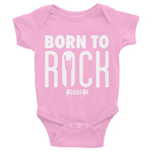 Infant Bodysuit---Born To Rock---Click for more shirt colors