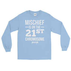 Long Sleeve WARM T-Shirt---Mischief---Click for more shirt colors