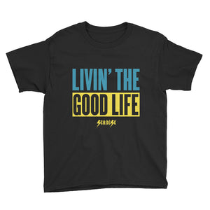 Youth Short Sleeve T-Shirt--Livin' The Good Life---Click to see more shirt colors