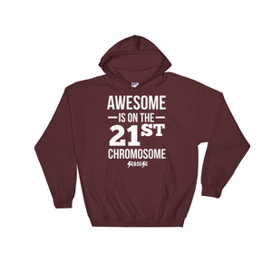 Hooded Sweatshirt------Awesome White Design---Click for more shirt colors