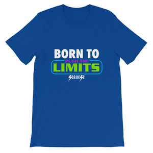 Short-Sleeve Unisex T-Shirt---Born to Push the Limits---Click for more shirt colors