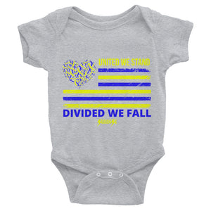 Infant Bodysuit---United We Stand Divided We Fall---Click for more shirt colors
