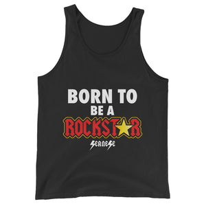 Unisex  Tank Top---Born to Be A Rockstar---Click to see more shirt colors