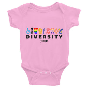 Infant Bodysuit---Diversity---Click for more shirt colors