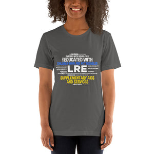 Short-Sleeve Unisex T-Shirt---LRE Word Art---Click for more shirt colors