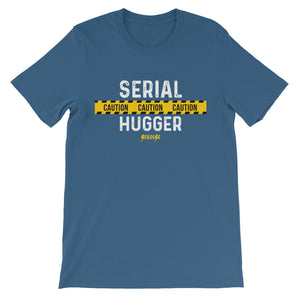 Unisex short sleeve t-shirt---Serial Hugger---Click for more shirt colors