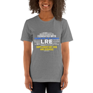 Short-Sleeve Unisex T-Shirt---LRE Word Art---Click for more shirt colors