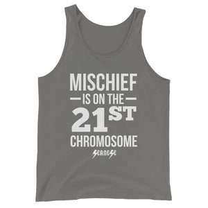 Unisex  Tank Top---Mischief---Click for more shirt colors