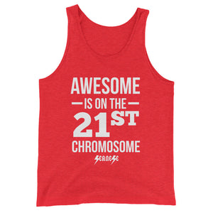 Unisex  Tank Top---Awesome White Design---Click for more shirt colors