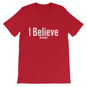 Short-Sleeve Unisex T-Shirt--I Believe---Click for more shirt colors