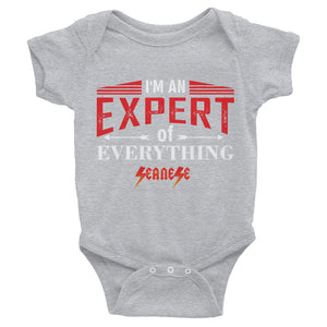 Infant Bodysuit---Expert of Everything---Click for more shirt colors