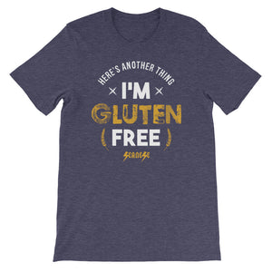Short-Sleeve Unisex T-Shirt---I'm Gluten Free---Click for more shirt colors