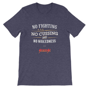 Short-Sleeve Unisex T-Shirt---No Fighting---Click for more shirt colors