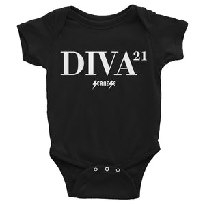 Infant Bodysuit---21 Diva---Click for more shirt colors