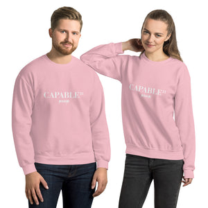 Unisex Sweatshirt---21Capable---Click for more shirt colors