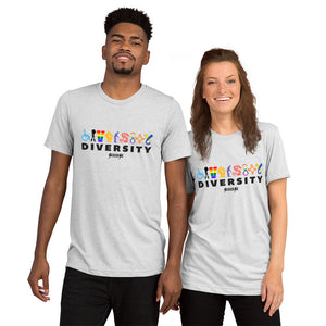 Upgraded Soft Short Sleeve t-shirt---Diversity---Click for more shirt colors