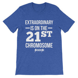 Unisex short sleeve t-shirt---Extraordinary White Design---Click for more shirt colors