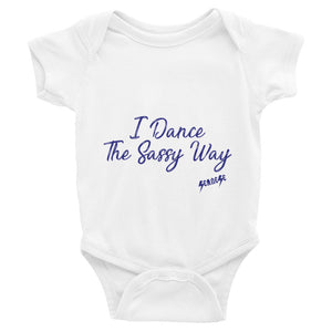 Infant Bodysuit---Simple Dance Sassy Purple Design---Click for more shirt colors