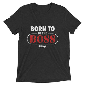 Upgraded Soft Short sleeve t-shirt---Born to Be The Boss---Click to see more shirt colors