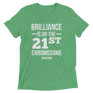 Upgraded Soft Short sleeve t-shirt------Brilliance White Design---Click for more shirt colors