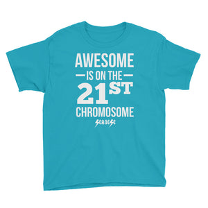 Youth Short Sleeve T-Shirt---Awesome White Design---Click for more shirt colors