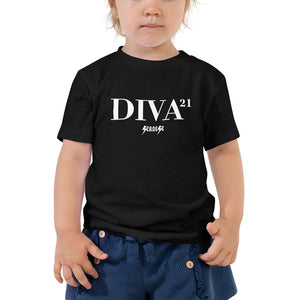 Toddler Short Sleeve Tee---21 Diva---Click for more shirt colors