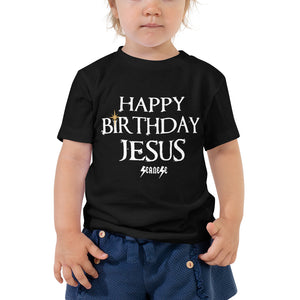 Toddler Short Sleeve Tee---Happy Birthday Jesus---Click for More Shirt Colors