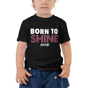 Toddler Short Sleeve Tee---Born to Shine